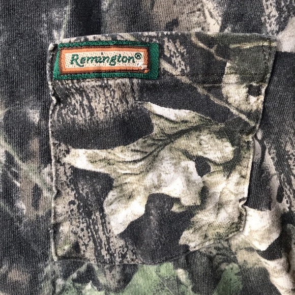 VTG Remington Single Stitch Mossy Oak Camo Long Sleeve T-Shirt, 2X - Picture 3 of 8